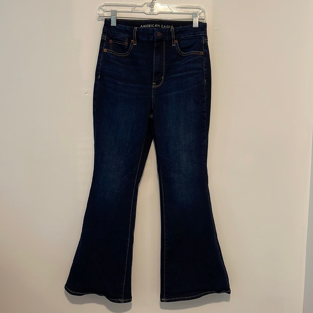 American Eagle Curvy Super Stretch Super Hi-Rise Flare